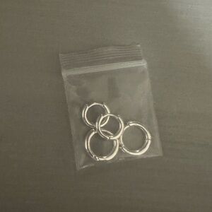 🔴Buy 2 get 1 free🔴 Classic Silver Hoop Earrings Set